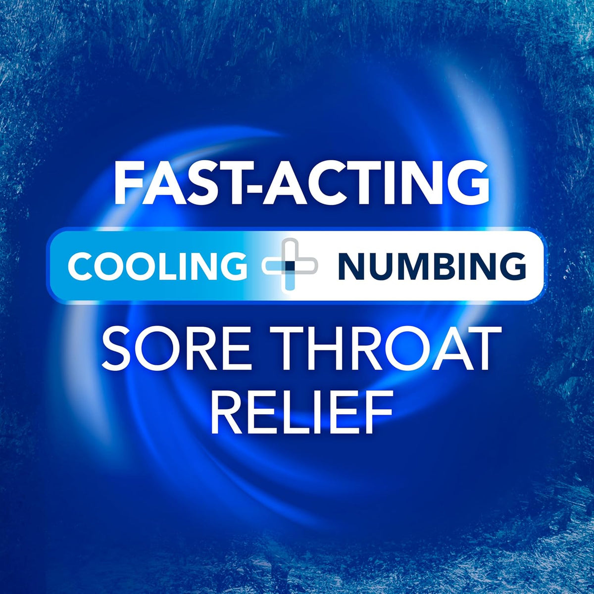 Vicks VapoCOOL Sore Throat Spray, Powerful Sore Throat Numbing Relief, Soothes Throat Pain, Fast-Acting, with Benzocaine & Menthol - Oral Anesthetics, Winterfrost Flavor, 6 FL OZ