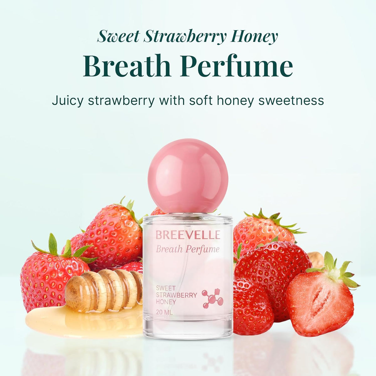 Breath Perfume Oral Spray | Strawberry Honey Flavor - Fresh Spray 20ML
