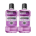 Listerine Total Care Anticavity Mouthwash, Intense Mint, 33.8 fl. oz/1L x 2