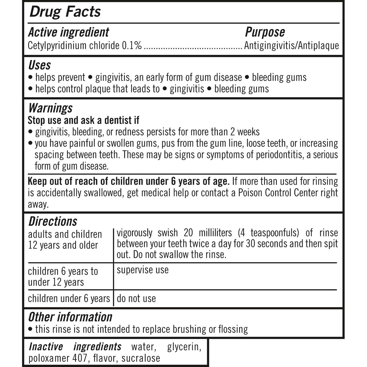 TheraBreath Deep Clean Mouthwash, Fresh Mint Flavor, 16 fl oz, 2-Pack